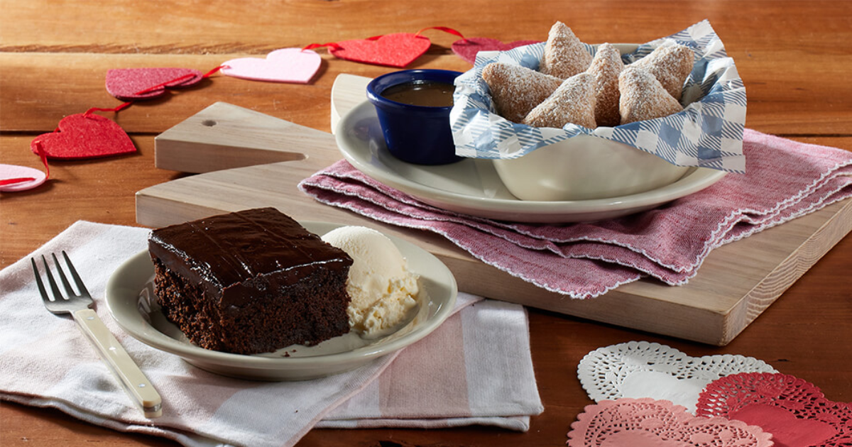 Free Double Chocolate Fudge Coca Cola Cake or Biscuit at Cracker Barrel