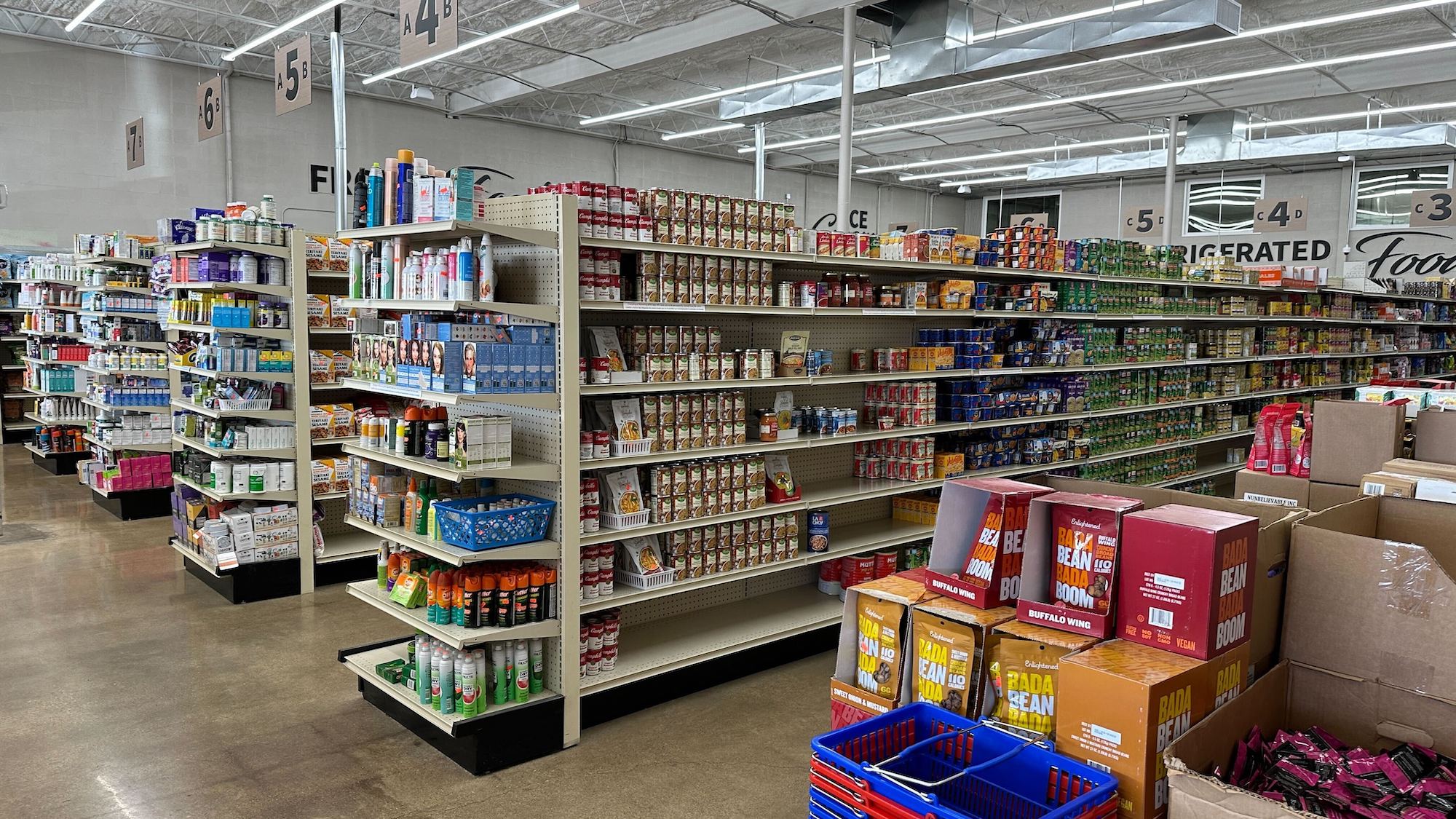 Grocery Surplus Aisles