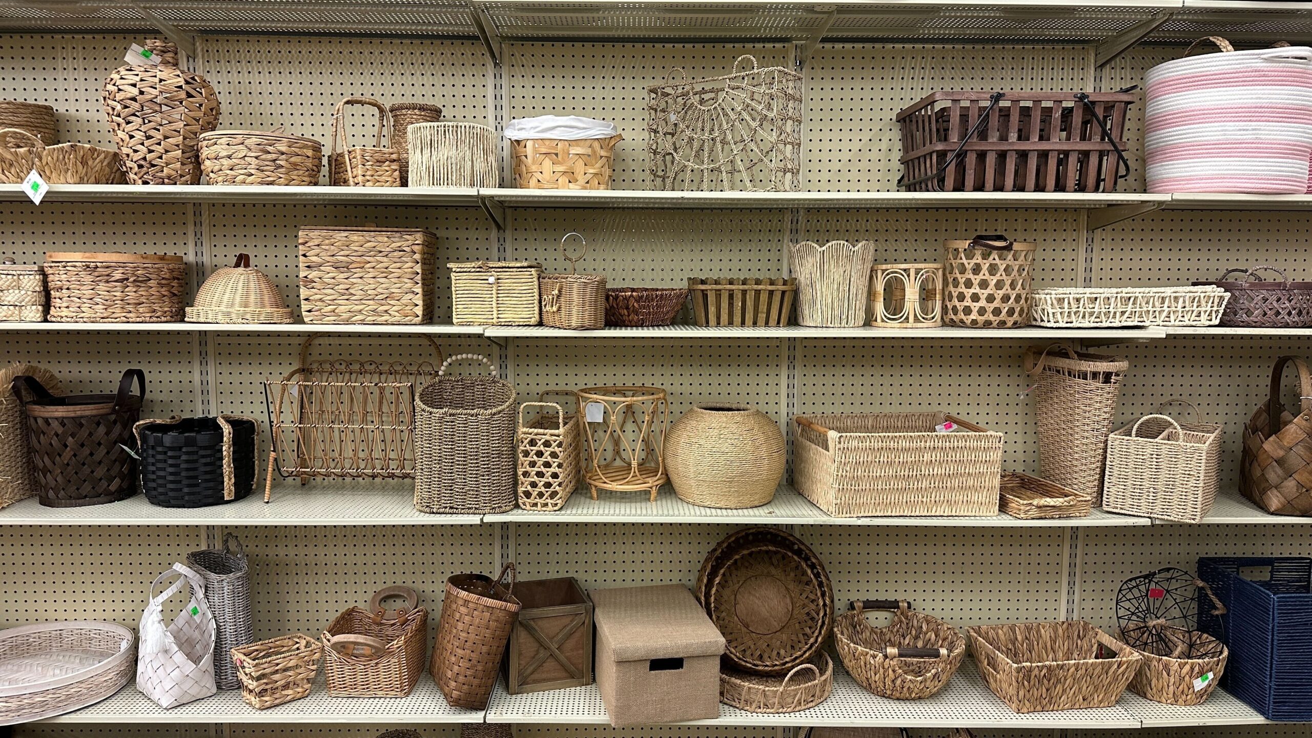 Woven Baskets at the Basket Market - The Freebie Guy