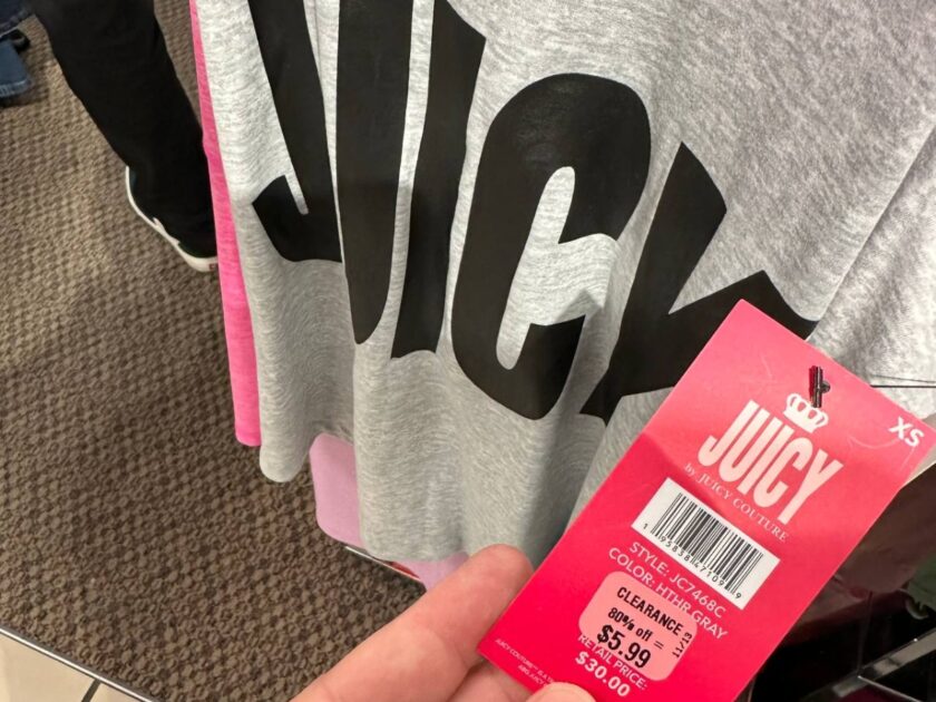 JCPenney Juicy Couture Top