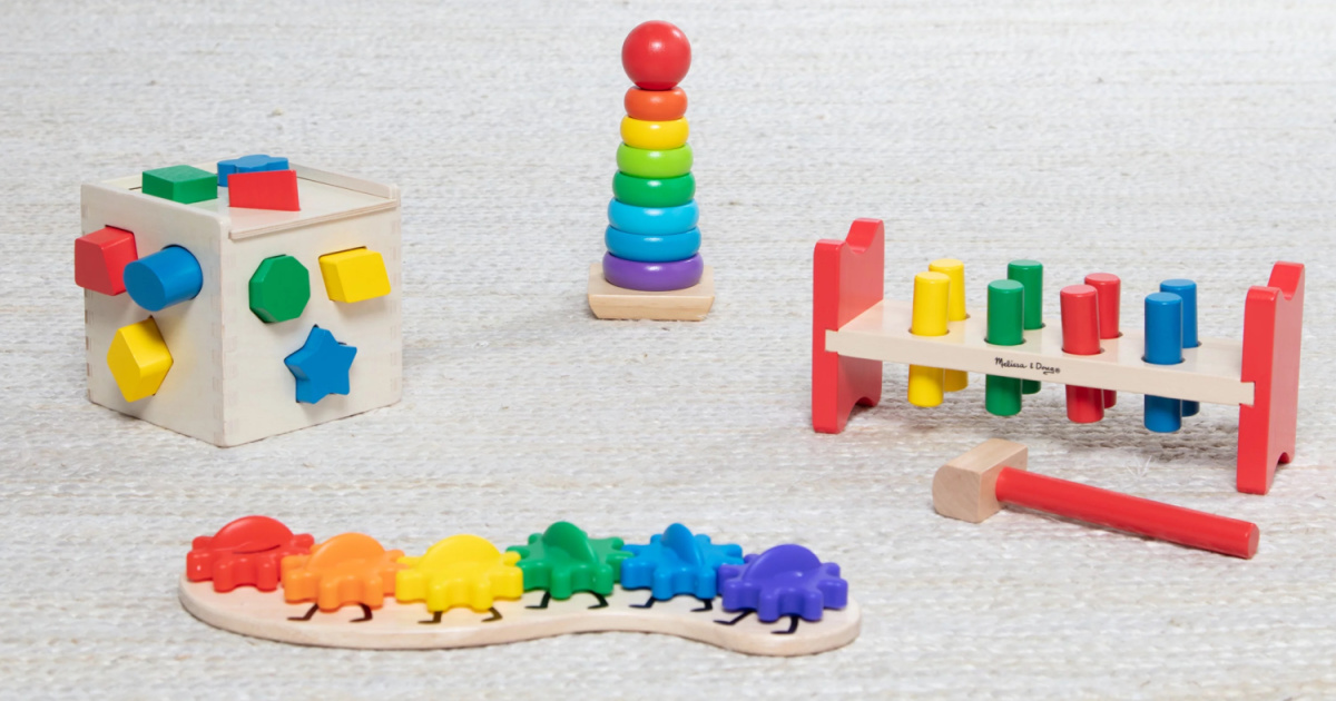 Melissa Doug Classic Toy Set