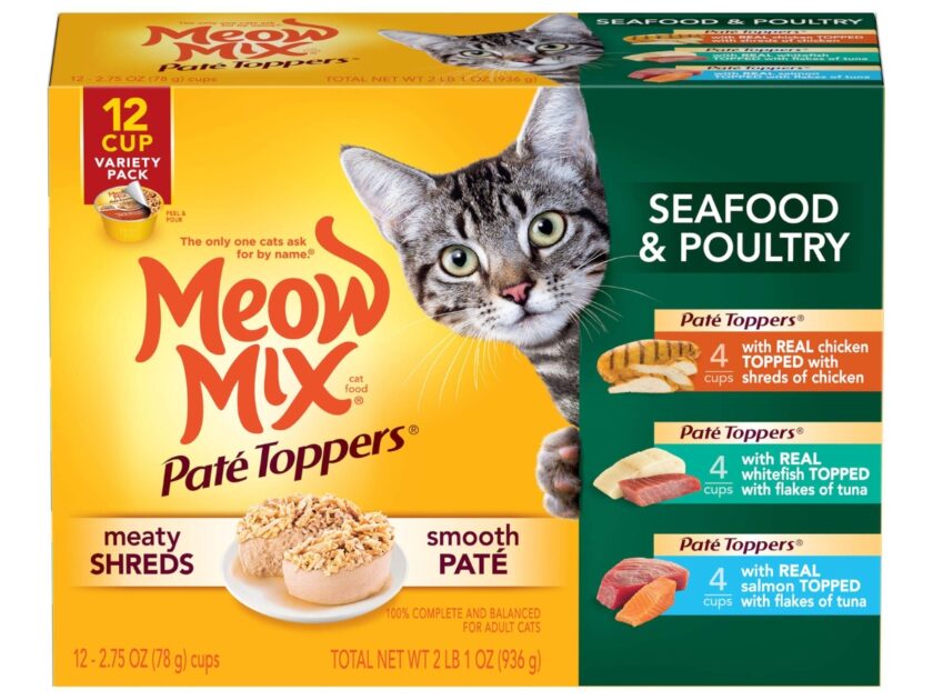 Meow Mix Paté Toppers