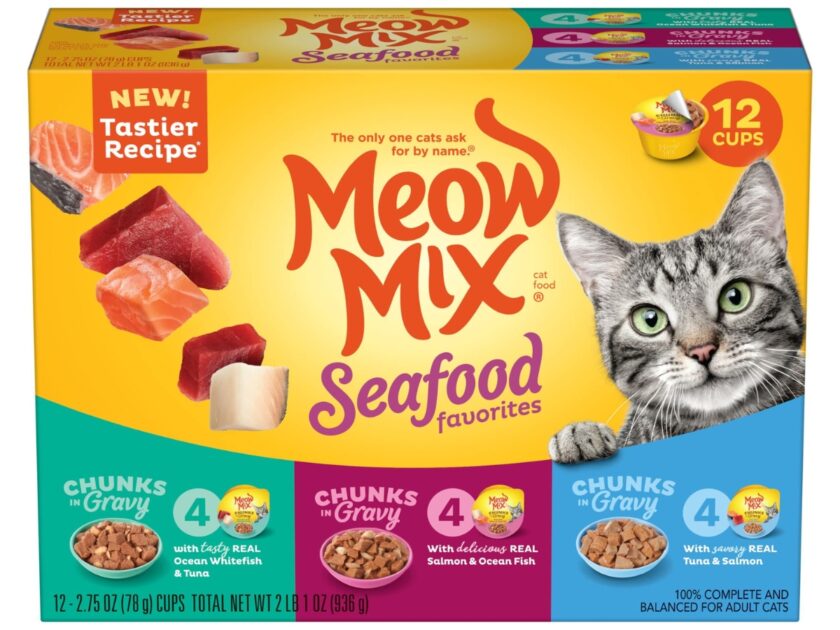 Meow Mix Seafood Favorites