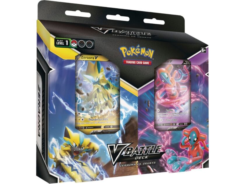 Pokémon Trading Card Game V Battle Deck Bundle Zeraora vs Deoxys