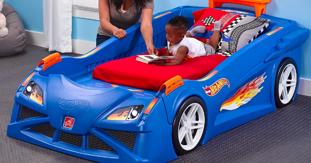 STEP HOT WHEELS BED