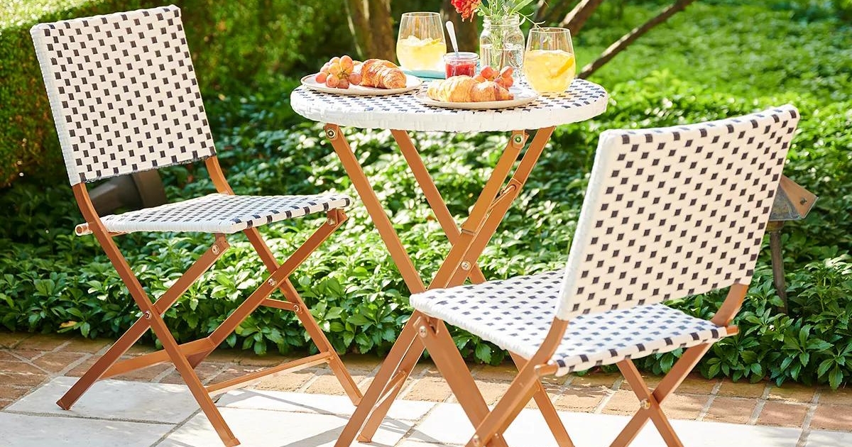 Sonoma Goods For Life Folding French Bistro Table