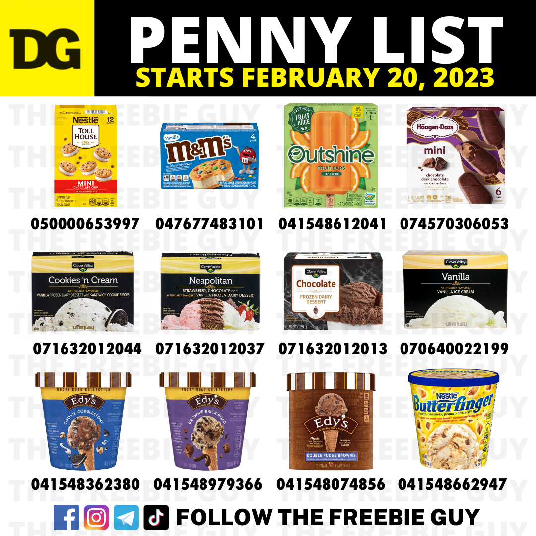 surprise penny list visual