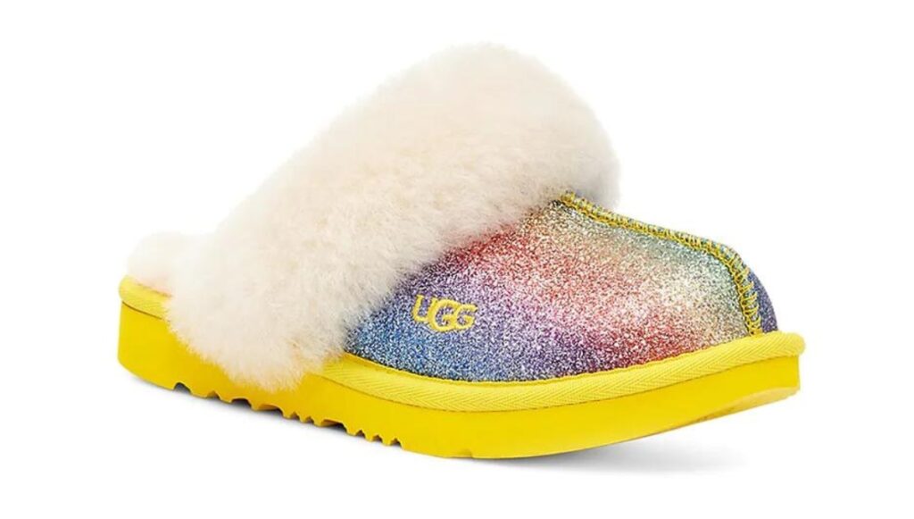 UGG Little Kids Kids Cozy II Glitter Slippers e