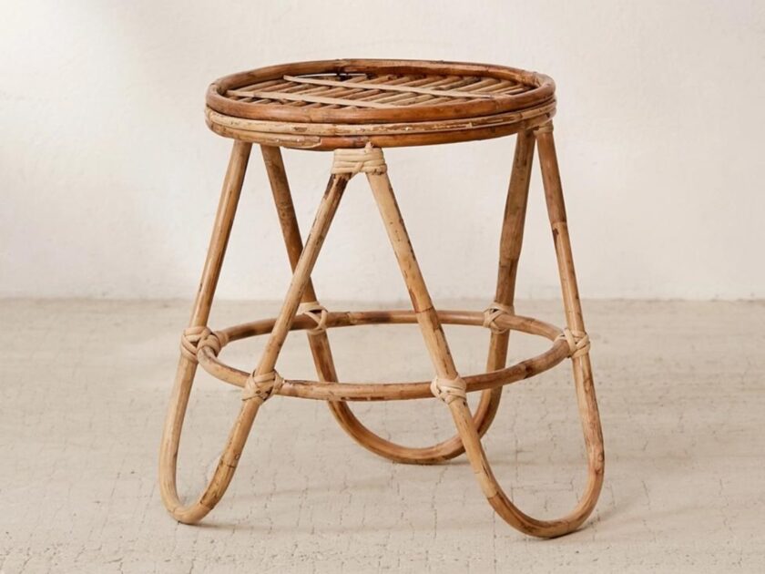 Urban Outfitters Skye Rattan Stool