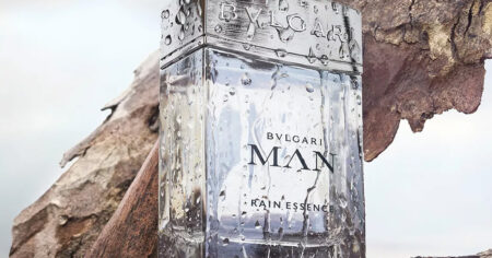 bulgari man rain