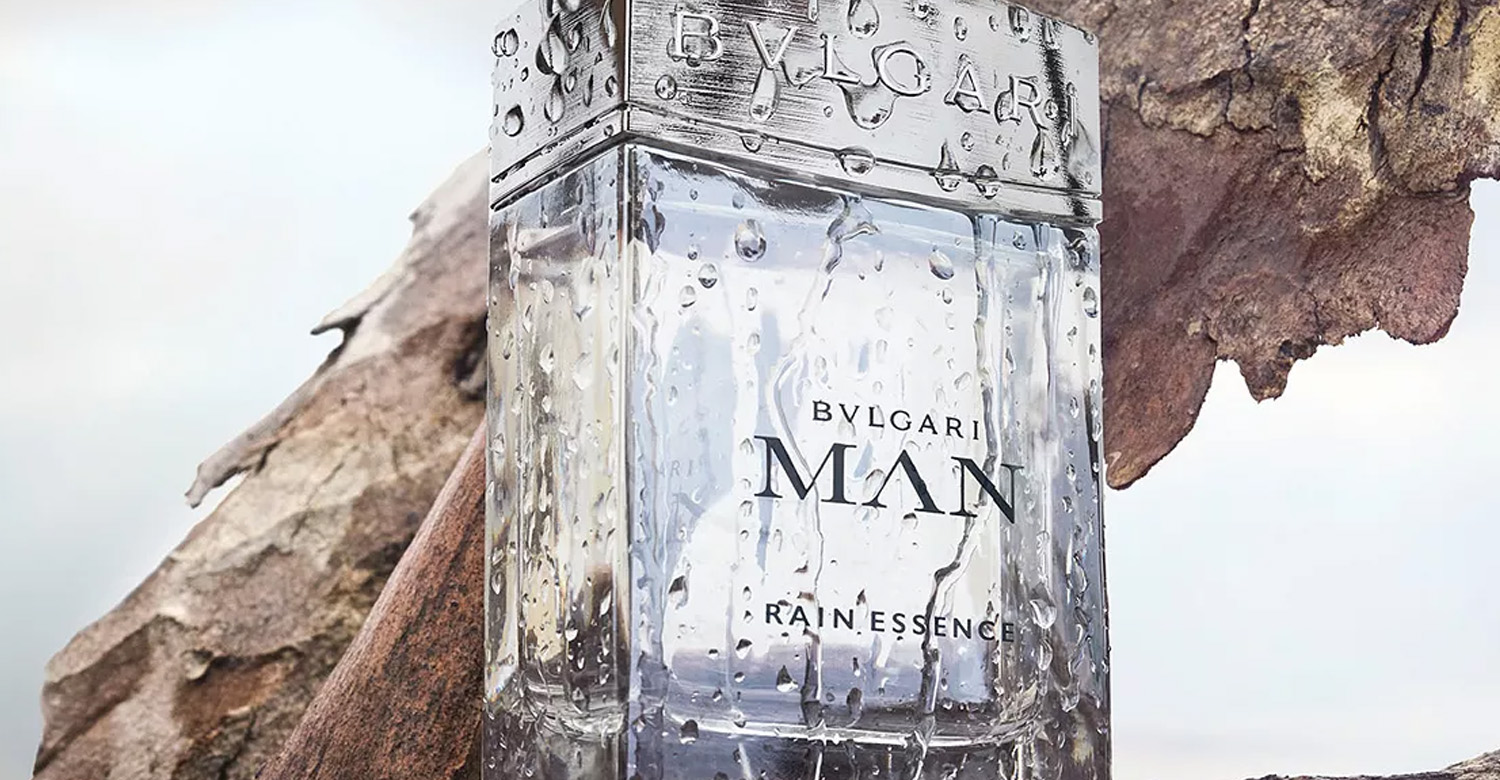 bulgari man rain