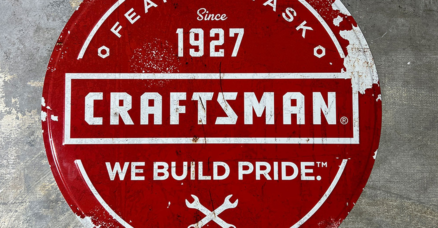 craftsman signs