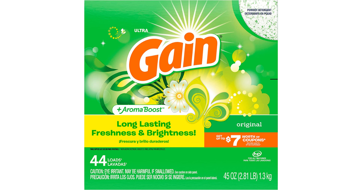 gain laundry detergent