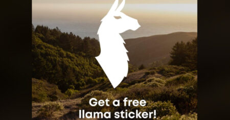 llama sticker
