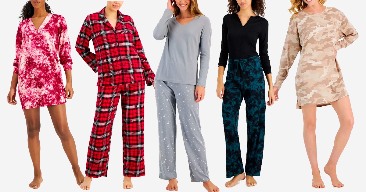 macys pajamas