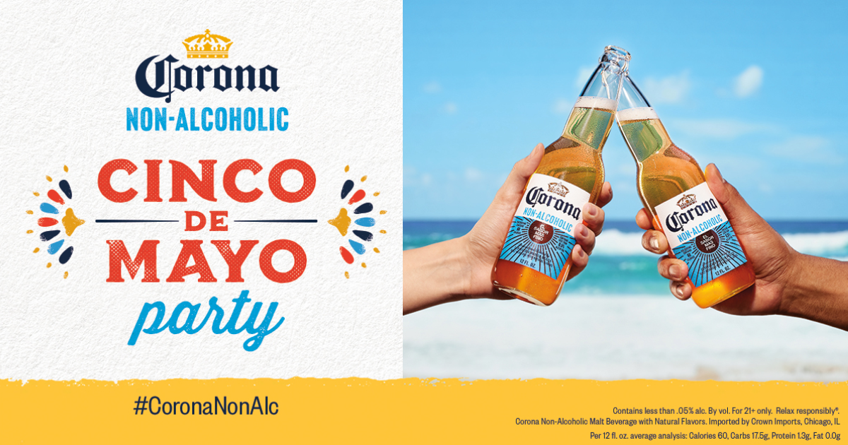 Apply to Host a Corona Non Alcoholic Cinco de Mayo Party with Ripple Street
