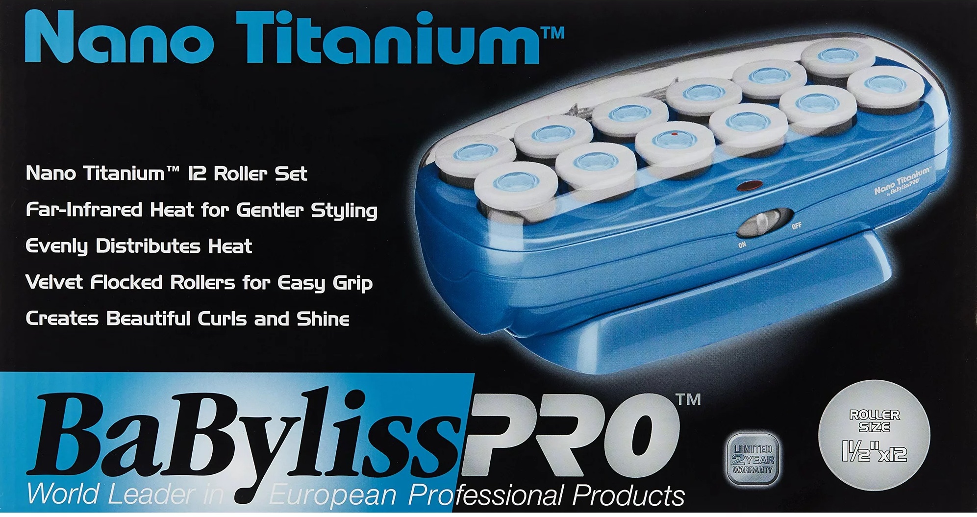 BaBylissPRO Nano Titanium Ceramic Hair Rollers copy