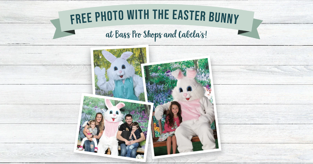 Bass Pro Cabelas FREE Easter Photo