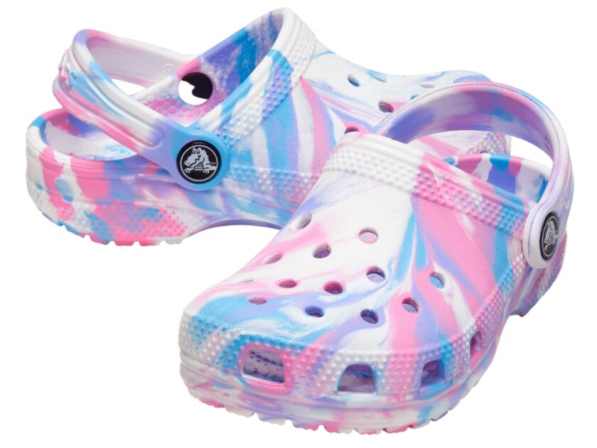 Crocs TODDLER CLASSIC MARBLED CLOG