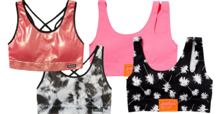 Justice Sports Bras