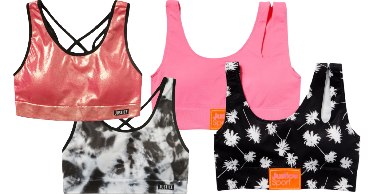 Justice Sports Bras