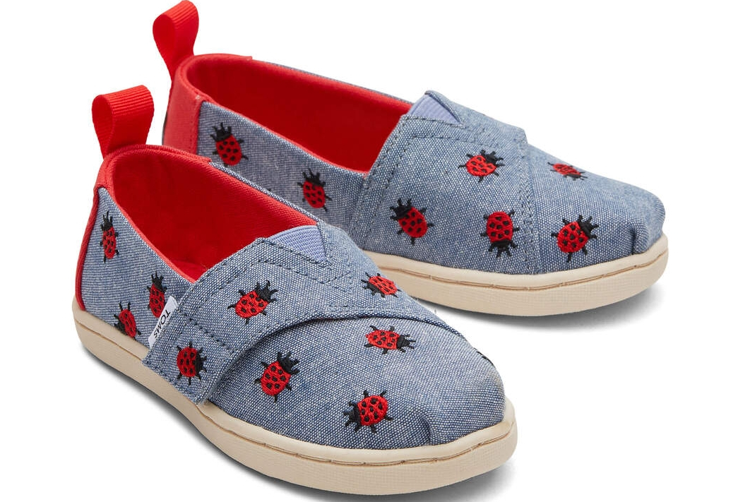 Kids Tiny Alpargata Lucky Ladybugs