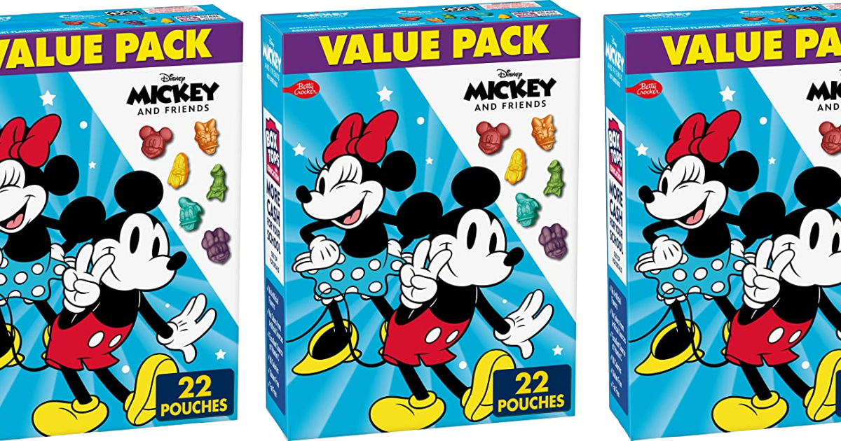 Mickey and Friends Fruit Snacks