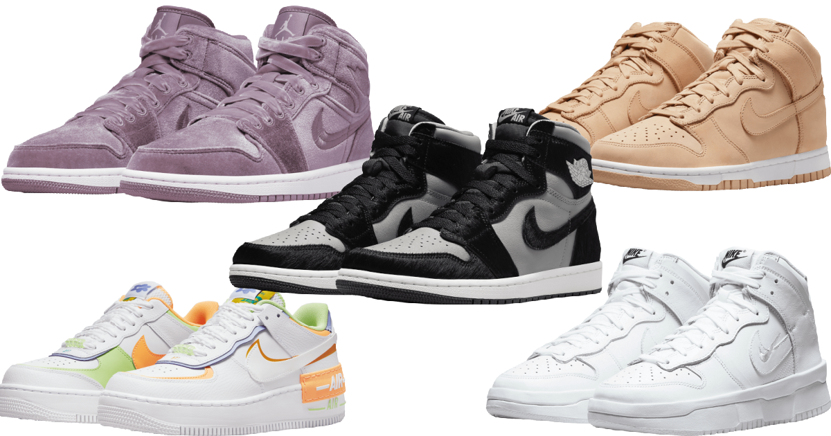 Nike Jordans and Dunks for Women