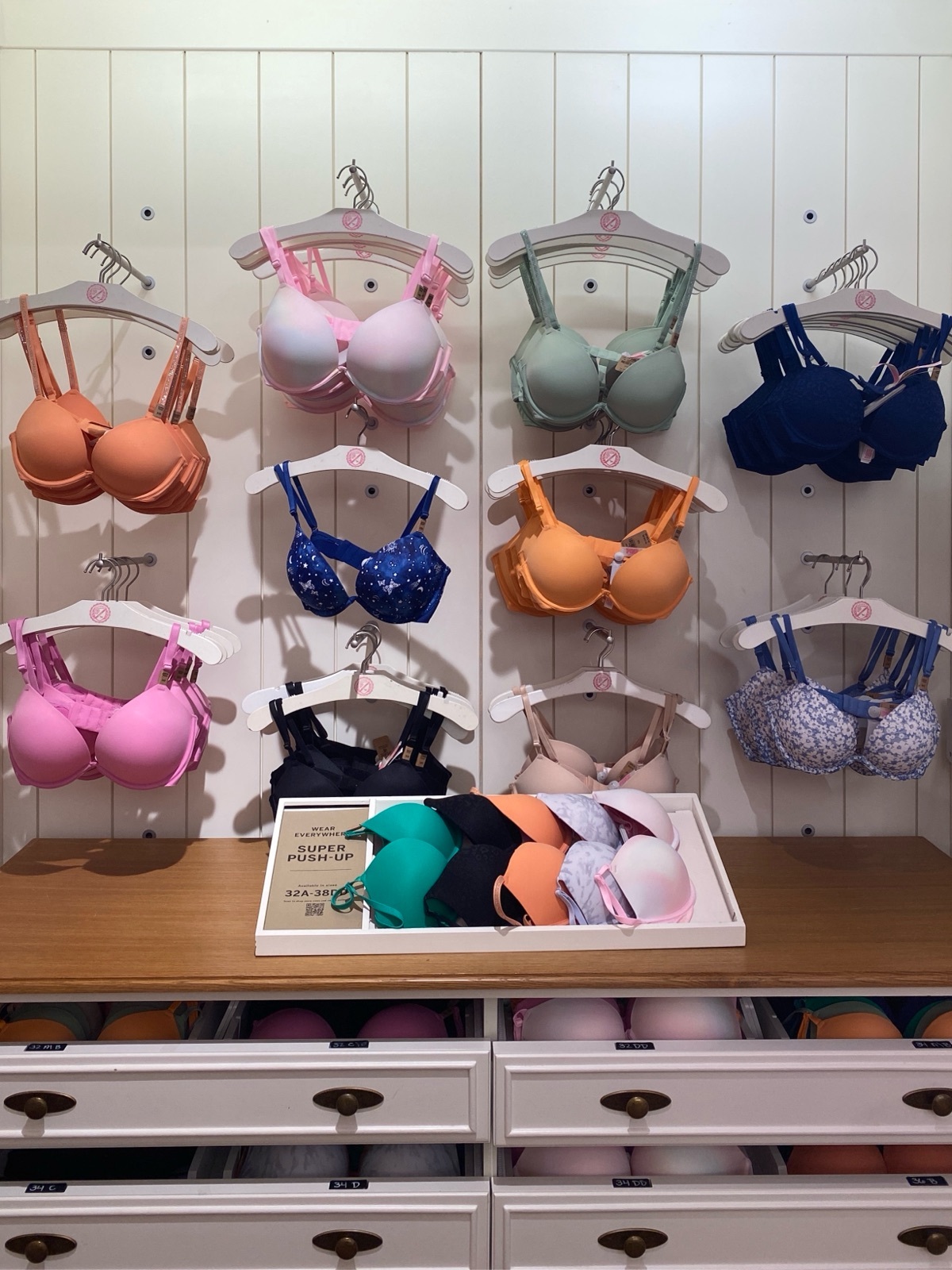 PINK Bras in store