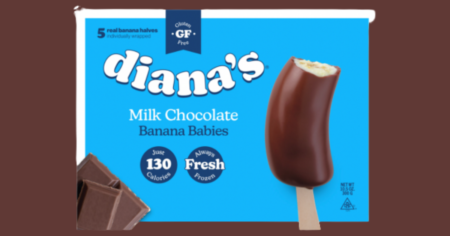Possible Free Dianas Chocolate Covered Bananas with Social Nature