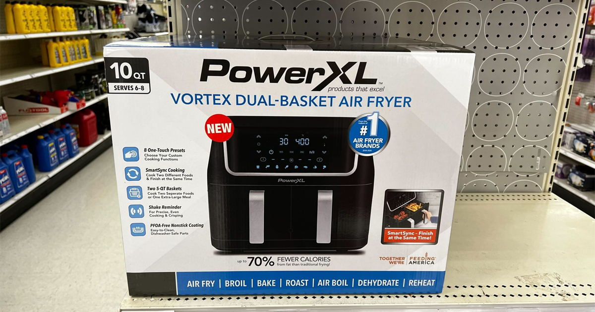 PowerXL Dual Basket Air Fryer qt