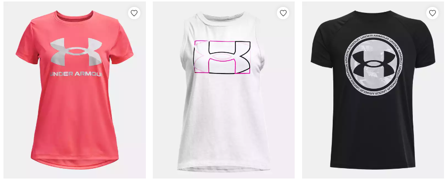 Under Armour Kids Tees