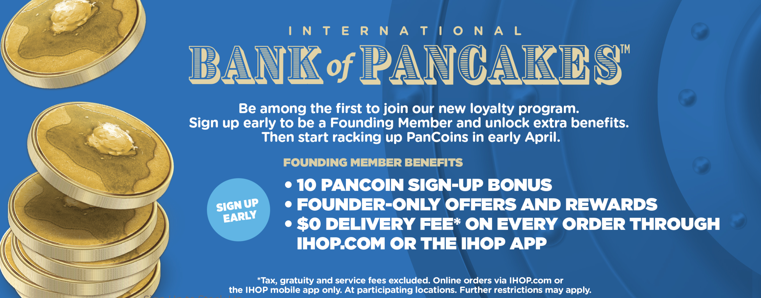 International Bank of Pancakes loyalty program