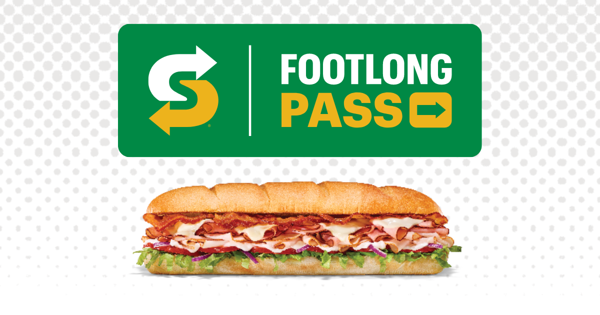 Subway Footlong Pass