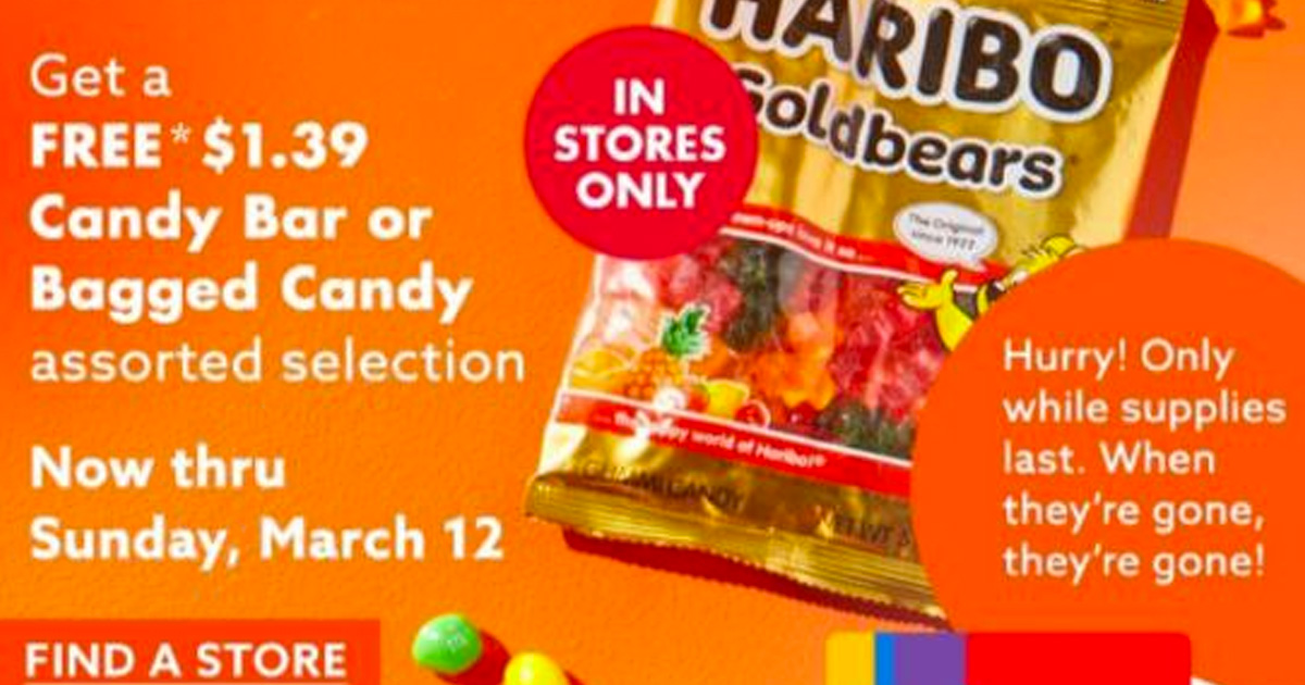 big lots free candy