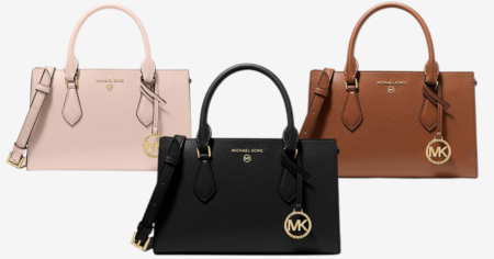 michael kors pebbled
