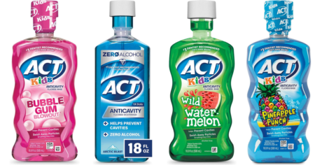 ACT MOUTHWASHES