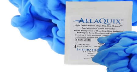 AllaQuix Stop Bleeding Gauze Sample