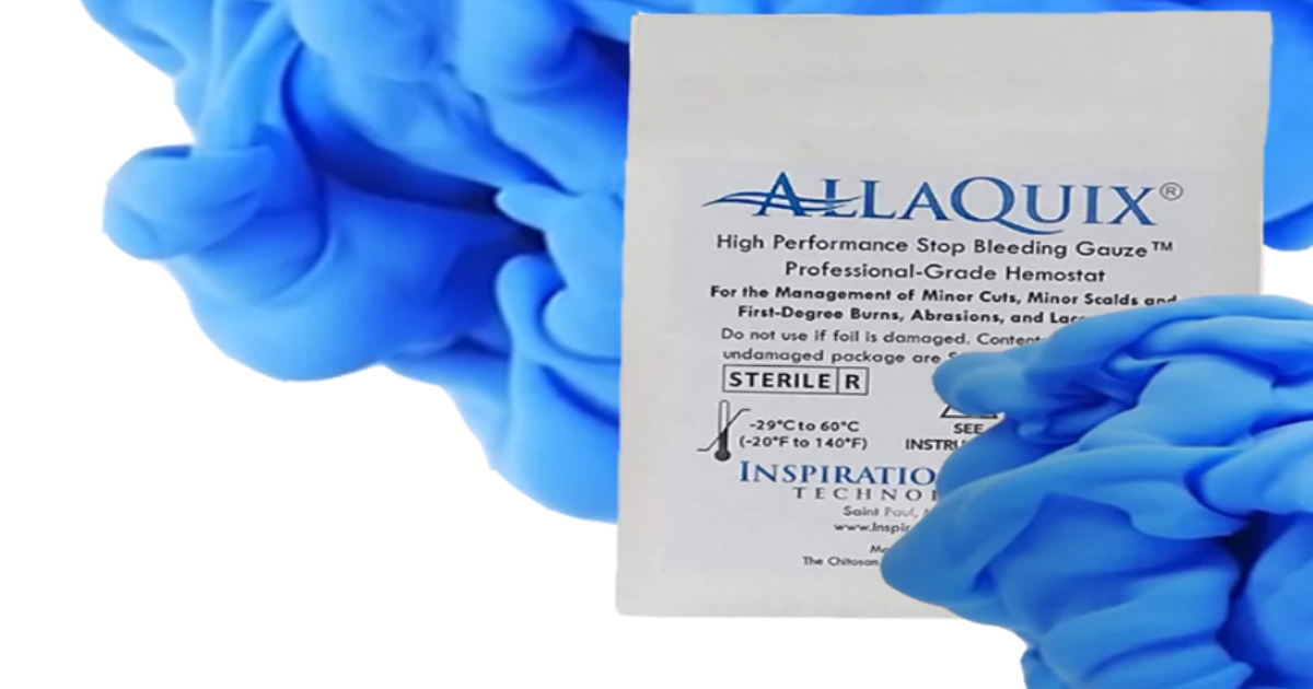 AllaQuix Stop Bleeding Gauze Sample