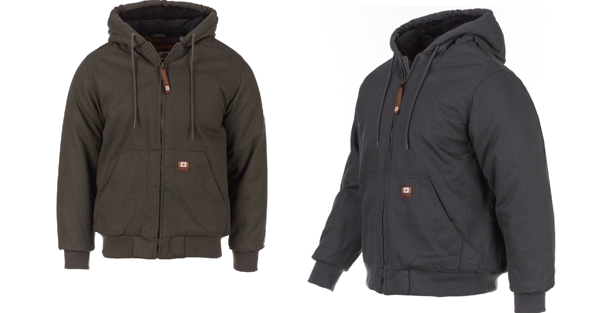 Canada Weather Gear Men's Cotton Jacket