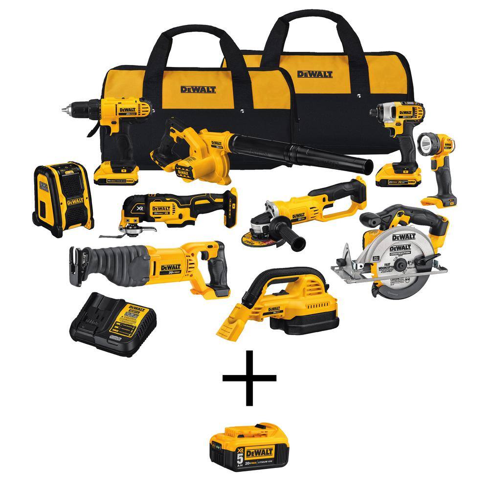 Dewalt 10 tool kit