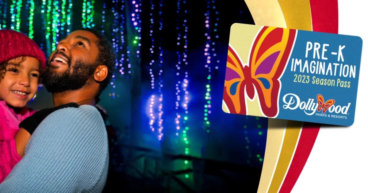 FREE Pre K Imagination Season Pass to Dollywood Park Resorts