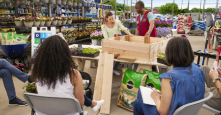 Free Build a Raised Garden Bed Event at Lowes