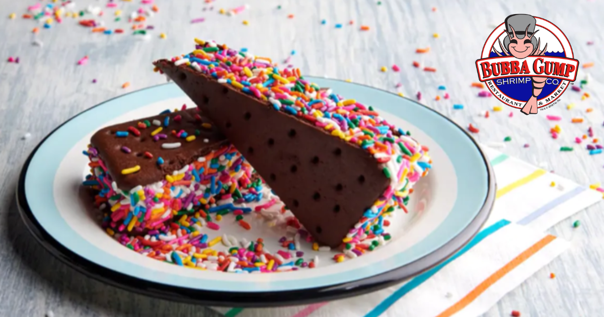Free Kids Ice Cream Sandwich at Bubba Gump Shrimp