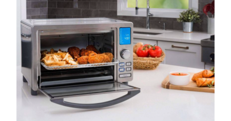 Gourmia Digital Stainless Steel Toaster Oven Air Fryer – Stainless Steel