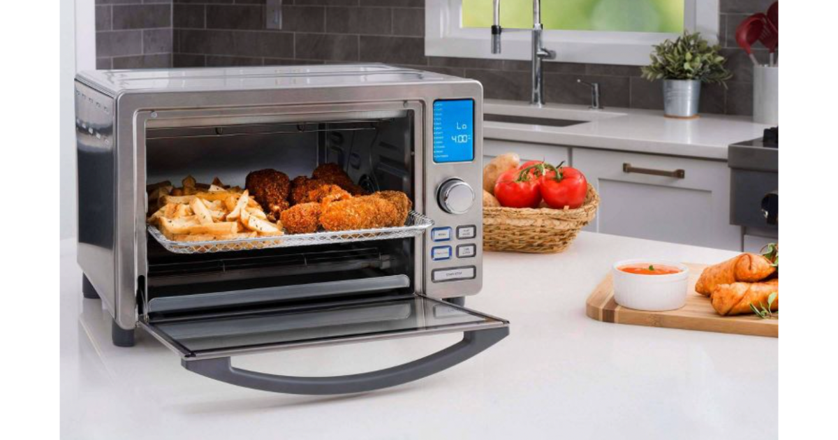 Gourmia Digital Stainless Steel Toaster Oven Air Fryer – Stainless Steel