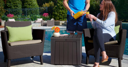 Keter 30 gallon deck box