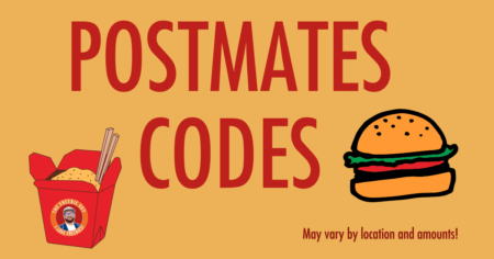 POSTMATES CODES × px
