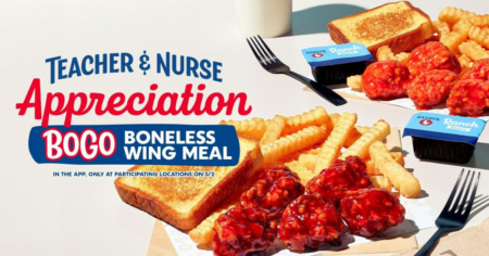 Teachers Nurses to Eat Free at Zaxbys