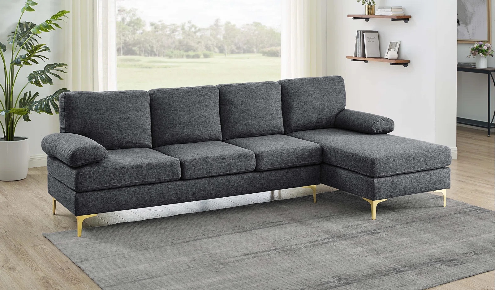 Zonia 2 - Piece Upholstered Sectional